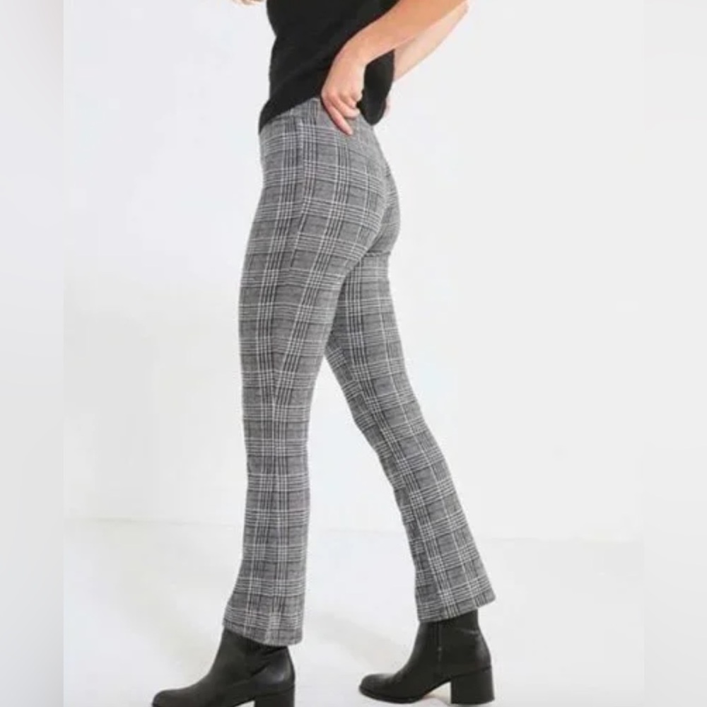 UO Silence + Noise High-Waisted Kick Flair Soft Pull On Pants, Size S